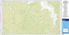Glen Gallic 9032-4N Topographic Map 1:25k