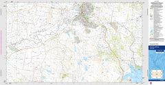 Muswellbrook 9033-2N Topographic Map 1:25k