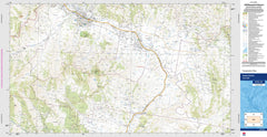 Murrurundi 9034-2N Topographic Map 1:25k