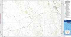 Warrah 9034-4S Topographic Map 1:25k