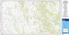 Mundowey 9036-1S Topographic Map 1:25k