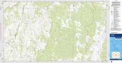 Ironbark 9037-2N Topographic Map 1:25k
