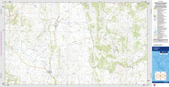 Cobbadah 9037-4S Topographic Map 1:25k