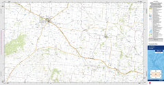 Delungra 9038-1S Topographic Map 1:25k