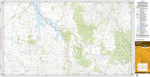 Rocky Dam 9039-N Topographic Map 1:50k