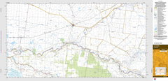 Yelarbon 9040-N Topographic Map 1:50k