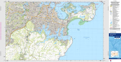 Port Hacking 9129-4N Topographic Map 1:25k