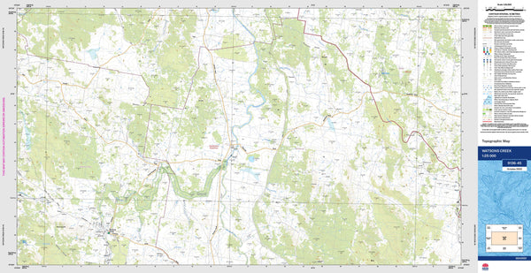 Watsons Creek 9136-4S Topographic Map 1:25k