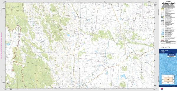 Torryburn 9137-3S Topographic Map 1:25k
