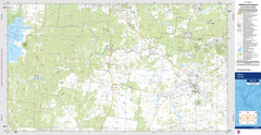 Tingha 9138-3S Topographic Map 1:25k