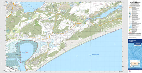 Williamtown 9232-2N Topographic Map 1:25k