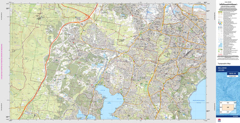 Wallsend 9232-3S Topographic Map 1:25k