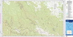 Nowendoc 9234-4N Topographic Map 1:25k