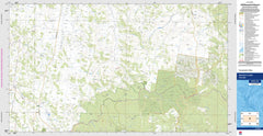 Branga Plains 9235-3N Topographic Map 1:25k