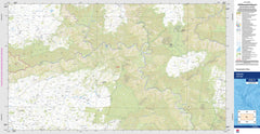Enmore 9236-1S Topographic Map 1:25k