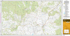 Emmaville 9239-S Topographic Map 1:50k