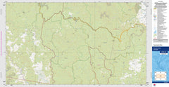 Ralfes Peak 9335-3S Topographic Map 1:25k