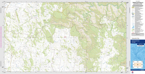 Wards Mistake 9337-4S Topographic Map 1:25k