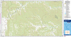 Mount Wellington 9338-1S Topographic Map 1:25k