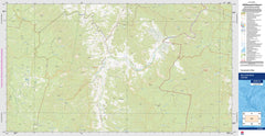 Bulldog Rock 9339-1N Topographic Map 1:25k