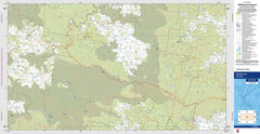 Brooklana 9437-2N Topographic Map 1:25k