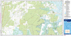 Ellangowan 9539-4N Topographic Map 1:25k