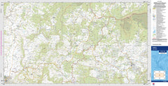 Nimbin 9540-4N Topographic Map 1:25k