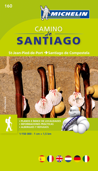 Camino de Santiago Map Book Michelin