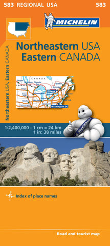 Northeastern USA Eastern Canada Michelin 583