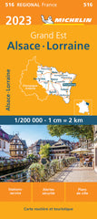 France Alsace, Lorraine 516  Michelin Map