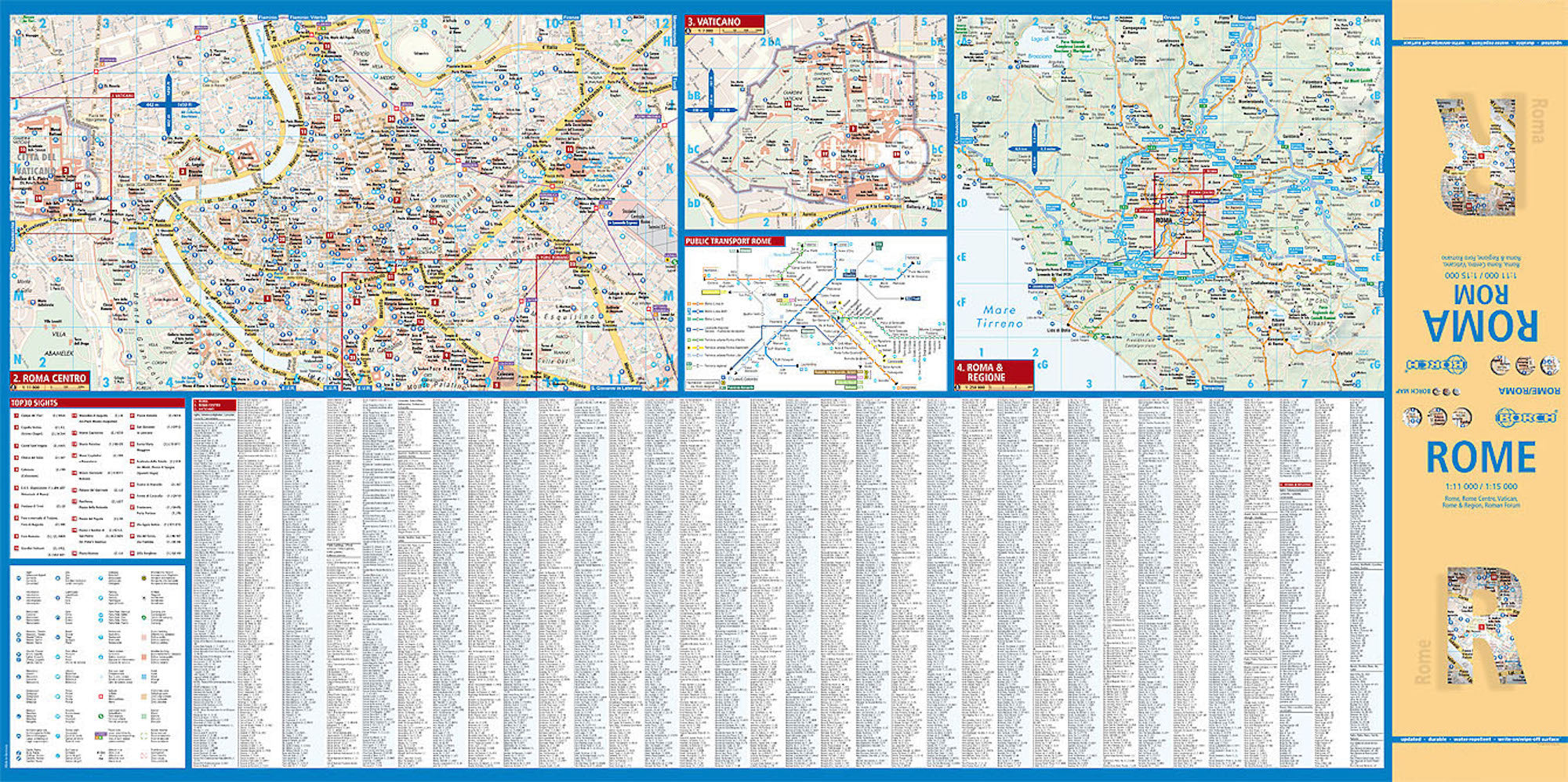 Map Rome Sights Heart Of Rome Map | A Rick Steves' Map Of His Walking