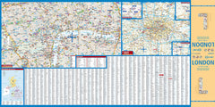 London Borch Folded Laminated Map