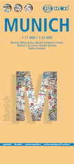 Munich Borch Folded Laminated Map