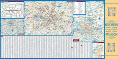 Munich Borch Folded Laminated Map