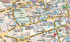 Rio de Janeiro Borch Folded Laminated Map