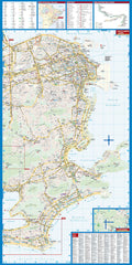 Rio de Janeiro Borch Folded Laminated Map