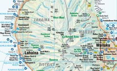 Hawaiian Islands Borch Folded Laminated Map