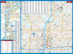 Orlando Borch Folded Laminated Map