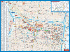 Philadelphia Borch Folded Laminated Map