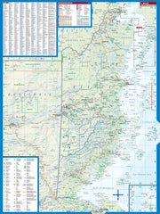 Belize Borch Folded Laminated Map