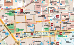 Helsinki Laminated City Map by Borch