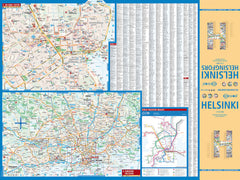 Helsinki Borch Folded Laminated Map