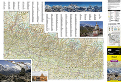 Nepal National Geographic Folded Map