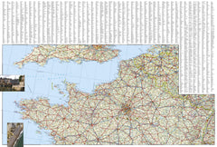 France National Geographic Folded Map