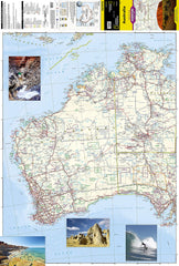 Australia National Geographic Folded Map