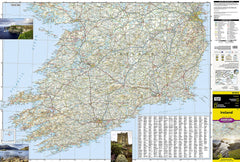 Ireland National Geographic Folded Map