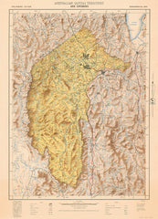ACT & Environs Wall Map 1952