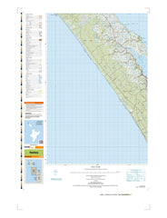 AU25 - Houhora Topo50 map