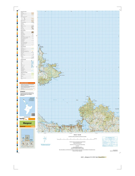 AU27 - Mangonui Topo50 map