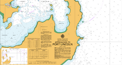 AUS 134 - Approaches to Port Lincoln Nautical Chart